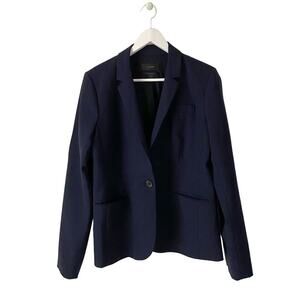 J. Crew Tollegno 1900 Wool Jacket NAVY 14T